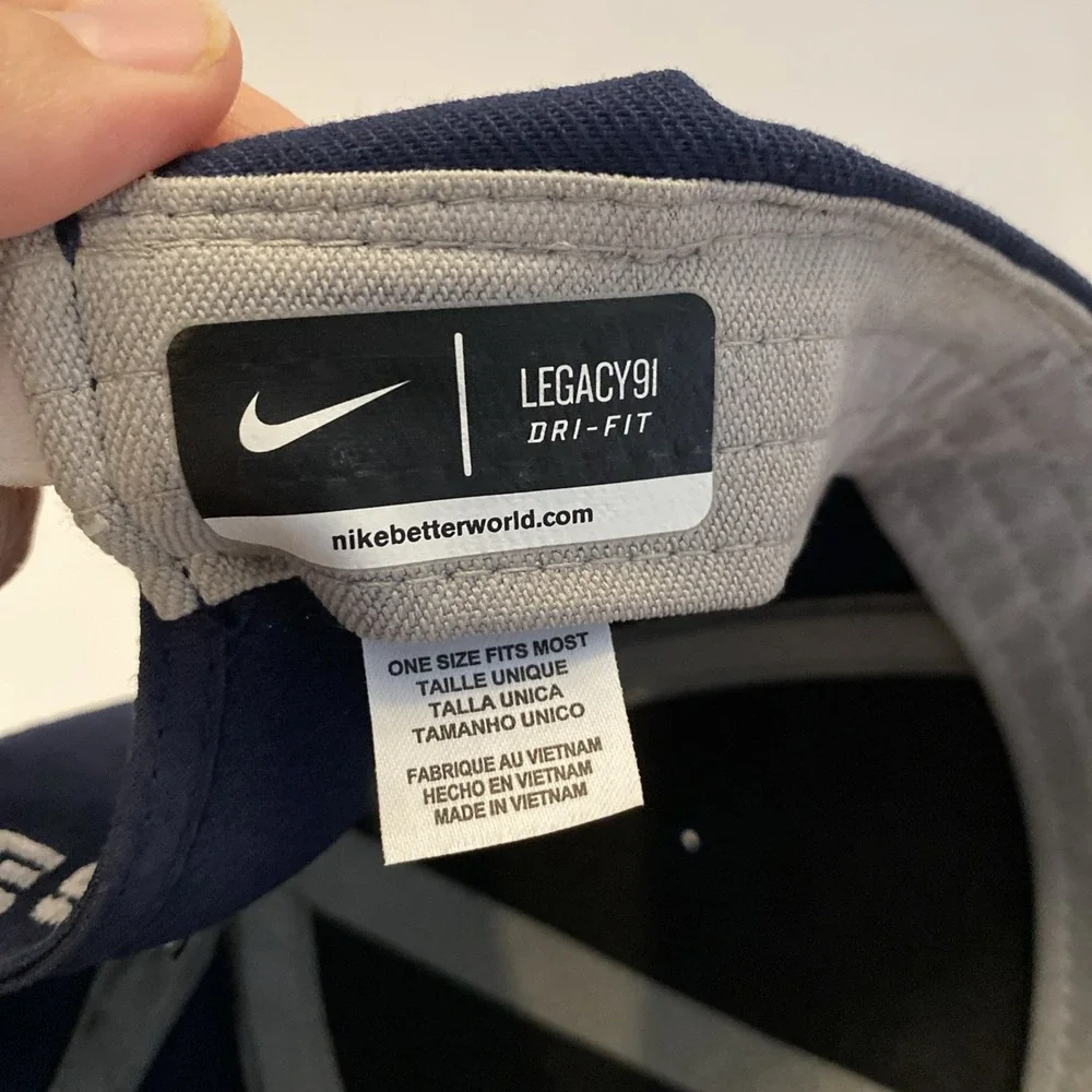 Nike Dri-FIT Georgia Southern Eagles Hat Cap Legacy91 AdjustableBlue Embroidered